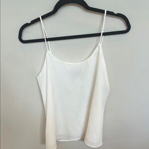 VICI White Camisole with Spaghetti Straps